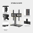 "PERLESMITH Swivel TV Stand for 3260"" Samsung TVs Height Adjustable