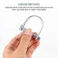 thumbnail image 3 of 12pcs Wire Lock Pin Heavy Duty Safety Coupler Pin Shaft Locking Hitch Pin, 3 of 9