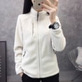 thumbnail image 4 of Veste Cardigan Femme Grande Taille TG-5TG Automne Hiver Flocon de Neige Polaire, 4 of 6