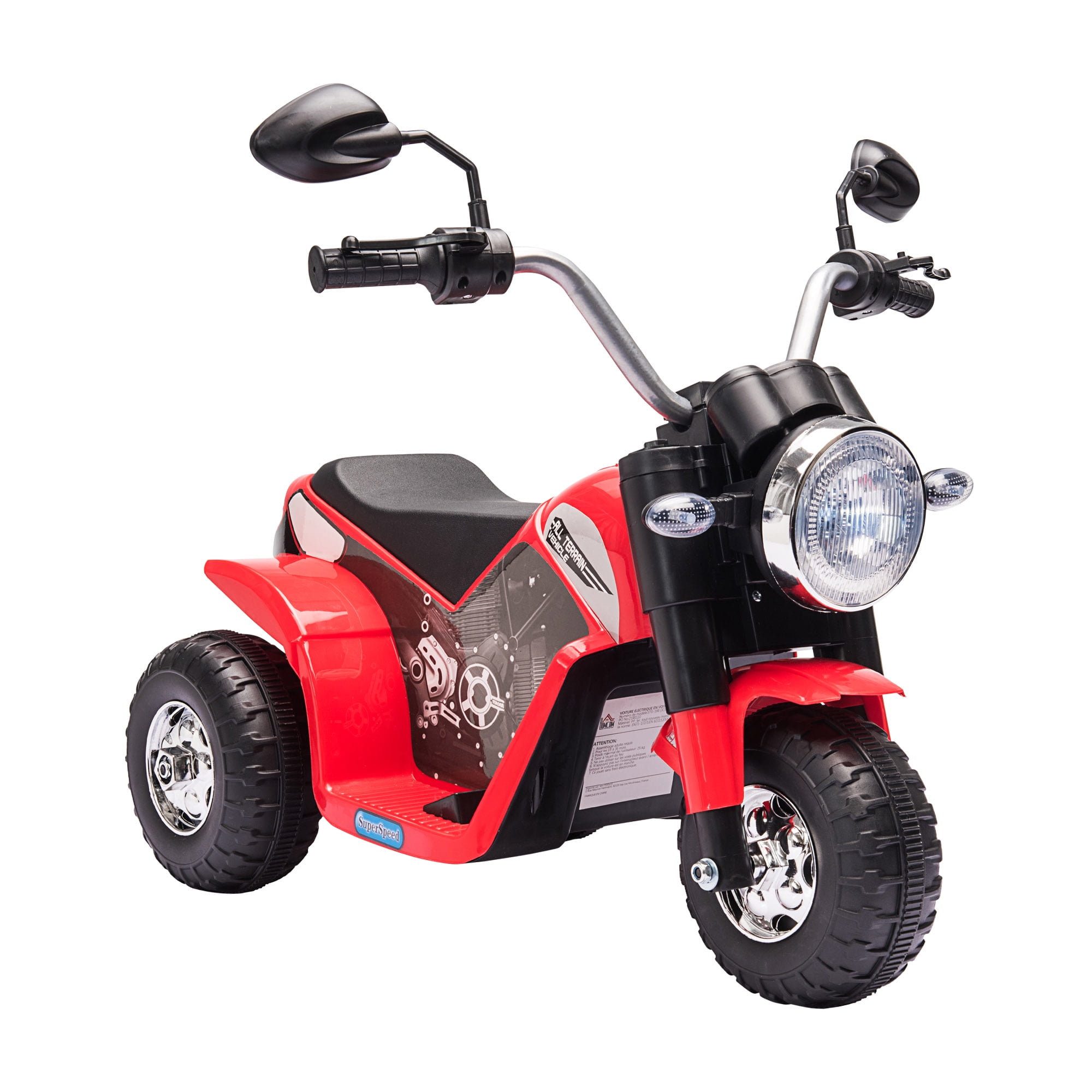 Details about   Kids Electric Motorcycle With Flashing Wheels 12V Electric Children Riding Toys 