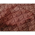 thumbnail image 4 of oneOone Silk Tabby Fabric Dot & Leaves Block Print Fabric BTY 42 Inch Wide, 4 of 4