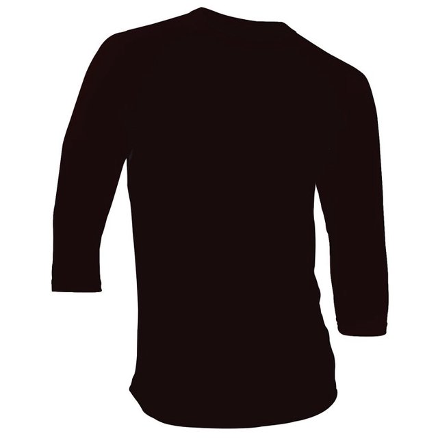 Super Soft Mens 3/4 Sleeve Baseball T Shirt Plain Jersey Fitted Top