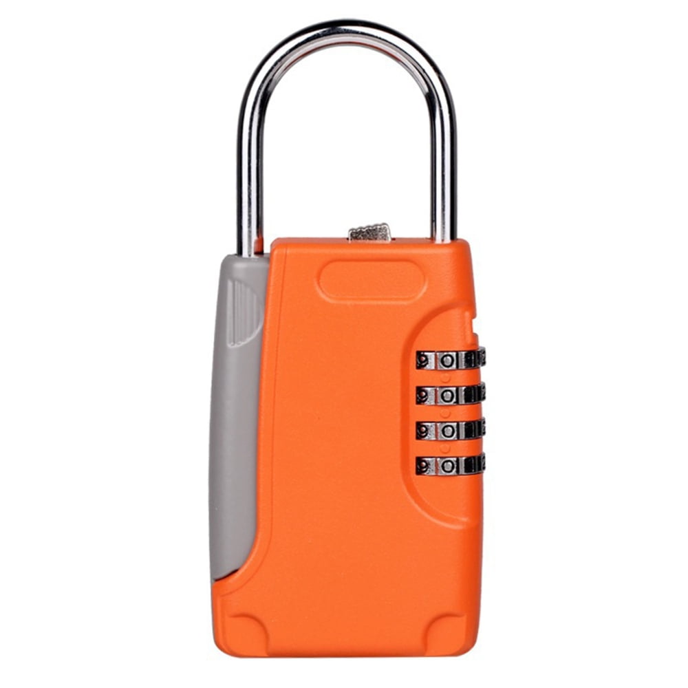 Home Hidden Key Lock Box 4Digital Password Combination Lock for Indoor