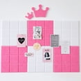 thumbnail image 4 of Felt Board Tile Decorative Square Bulletin Board Notice Tile Pin Board Decor, 4 of 8