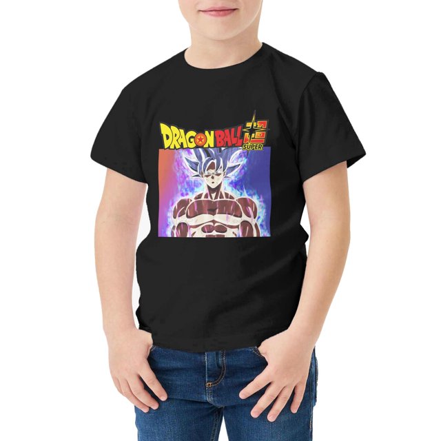Camiseta Algodón de DBZ para niños