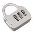 thumbnail image 3 of Color Password Padlock Cabinet Trolley Case Password Lock Backpack Fastener Lock, 3 of 8