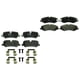 thumbnail image 1 of Set Balatas Bajos Metales Lr4 2011 A 2016 Land Rover TRW ., 1 of 4