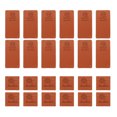 thumbnail image 1 of EeaseCA 100Pcs DIY Clothes Leather Tags Handmade Clothes Leather Label with Hole, 1 of 7