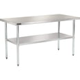 thumbnail image 3 of Global Industrial 430 Stainless Steel Table 30 x 24" Undershelf, 3 of 4