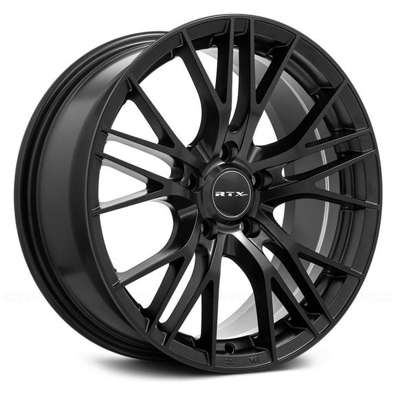 RTX Custom Wheel 16x7 inch Rim for 2011-2017 Lexus CT200h 54.1mm CB Offset 35mm Satin Black