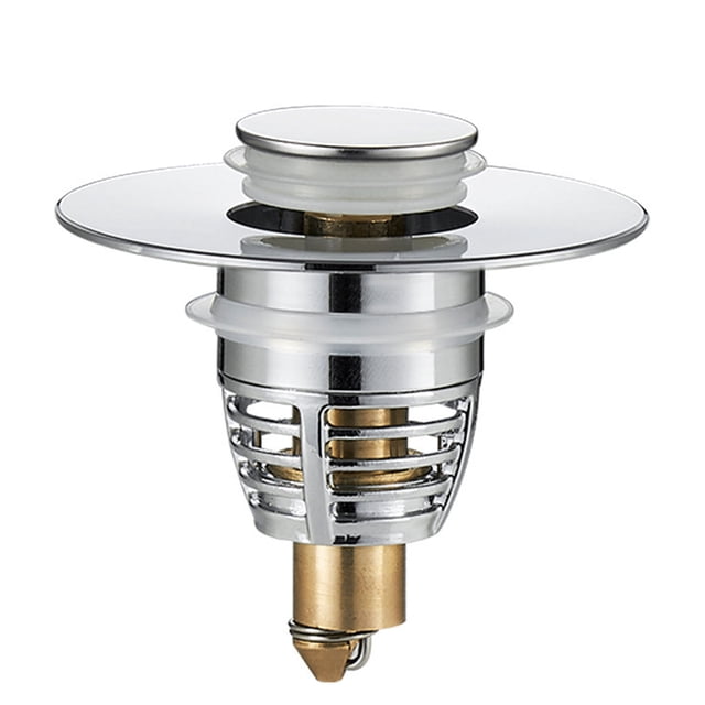Monstrate Instalación fácil durable del tapón del fregadero del acero inoxidable y fácil conveniente de la limpieza limpiar Accesorios de baño