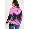 thumbnail image 3 of CASSIE LIZ Fall Hoodies For Womens Plus Size Long Sleeve Tie Dye Oversized Sweatshirts Casual Loose Hoodies Drawstring Pullover Winter Tops (XL-5XL), 3 of 7