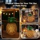 thumbnail image 5 of Lámpara decorativa hvfun Mercury Glass Pineapple 18 cm con LED, 5 of 8