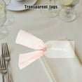 thumbnail image 4 of YSNOOWE 10Ud Etiquetas Colgantes Acrílicas Para Sillas Con Simple Y Para Bodas, 4 of 6