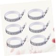 thumbnail image 3 of 6pcs Rings Measurement Tool Ring Finger Size Finger Sizer The White Ring Gauge Measuring Instrument, 3 of 5