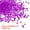 Purple, variant on 10000Pcs Acrylic Wedding Diamonds 3mm Table Scatter Confetti Crystals Vase Fillers Gems, Black