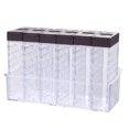 thumbnail image 1 of Inteprter - Juego de 6 botellas para condimentos, transparentes, para especias Cocina y Comedor Café Inteprter HA9205-02B, 1 of 6
