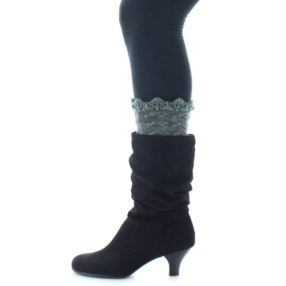 MeMoi Cable Knit Sock Boot Toppers - Womens - Female