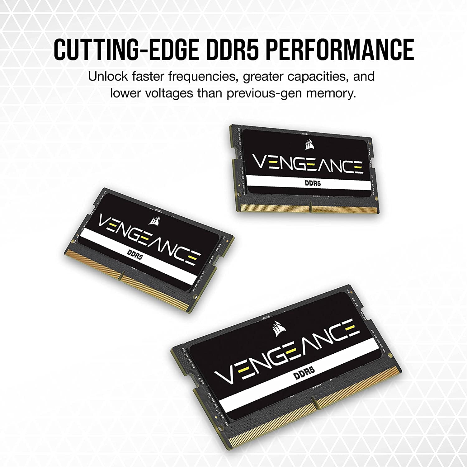 CORSAIR Vengeance 32GB 262-Pin DDR5 SO-DIMM DDR5 4800 (PC4 38400) Laptop Memory Model CMSX32GX5M1A4800C40
