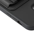 thumbnail image 6 of Mantto iPhone 11 case,iPhone Series Rugged Rubber Durable with kickstand Cover,shock and scratch resistant,2 in 1 Synthetic Leather+TPU Case for iPhone 11,Black, 6 of 7