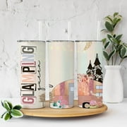 Glamping Queen - Beautiful, shimmery Glamping Skinny Tumbler
