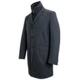 thumbnail image 2 of Manuel Ritz Removable Liner Long Coat IT 54 Navy Blue, 2 of 3