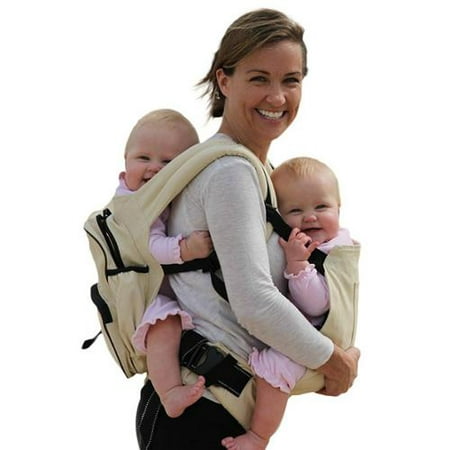 Twingaroo Twin Baby Carrier-Khaki