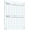 18"W x 24"H, variant on Glass Whiteboard Calendar Dry-Erase White Board Planner Glass Large Wall Mounted Calendar with Marker Tray for Wall  or Office(Transparent,24" X 18",2 Month)