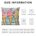 thumbnail image 5 of Lumbar Decorative Throw Pillow Cover Cartoon Mouse Rectangle Cushion Case Decor, Seasonal Home Decoration for Sofa Couch, 5 of 5