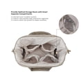 thumbnail image 5 of SPEKSEE Quilted Twist Craft Diaper Bag Tote - Spacious, Waterproof & Insulated for Mom Essentials, 5 of 8