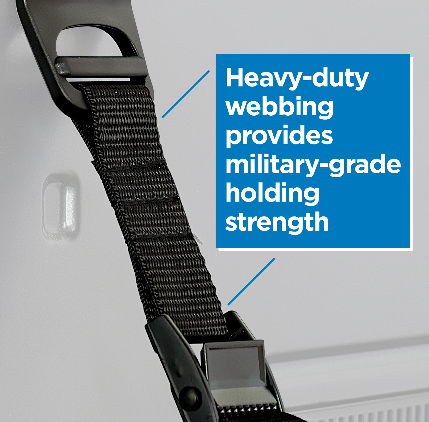 Mount-It! TV Child Safety Straps | 40" Extension | Attach to Wall or Stand - image 4 of 8