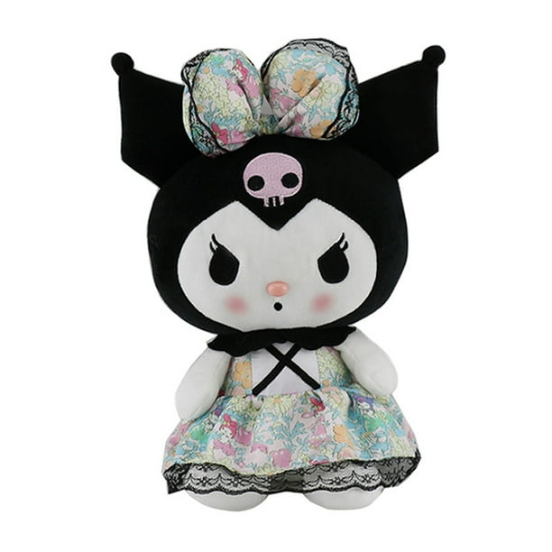 Kuromi dessin animé en peluche poupée robe de princesse ma mélodie mignonne  poupée enfants Pâques Halloween cadeau jouet 25 cm 