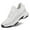 White, variant on Mens 3.94 Inch Invisible Height Increasing Athletic Shoes Lightweight Mesh Breathable on Walking Shoes Simple Solid Color Low Top Lace-Up Running Sneakers White 39