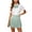 Green, variant on Dursoulink Women's High Waist A-Line Pleated Skirt with Detachable Bow for School Uniform and Casual Outings, Sizes XS-4XL