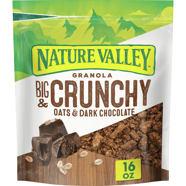 Nature Valley Granola, Protein Oats and Dark Chocolate, 16 oz Walmart