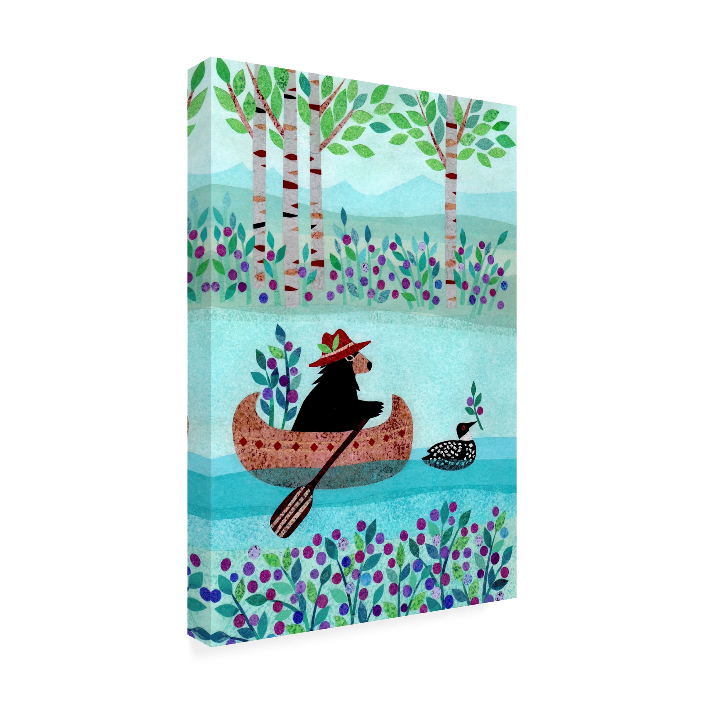 Kim Conway 'Forest Creatures II' Canvas Art