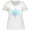 AA-White, variant on Christmas Blue Ice Snowflake Women's Plus Size T-Shirt