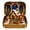 Multicolor#018, variant on Miniature Holiday Diorama In A Tin Box, Detailed Santa Train Mini Christmas Scene Ornament, Tabletop Indoor Holiday Display for Household Decorators