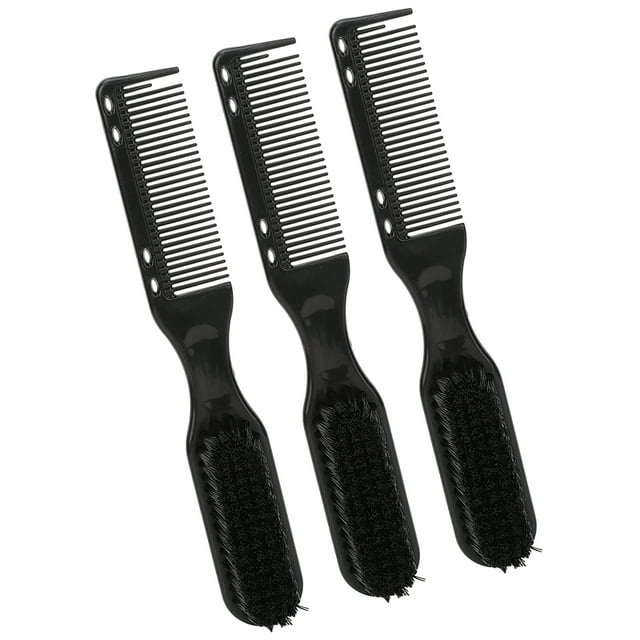 Peine Para Barba, PP Reforzado, Portátil, Doble Cabeza, Medio Diente, Peine Para Barba, Juego De 3 Uds Para Hombres Para El Hogar ANGGREK Peine para peinar barba