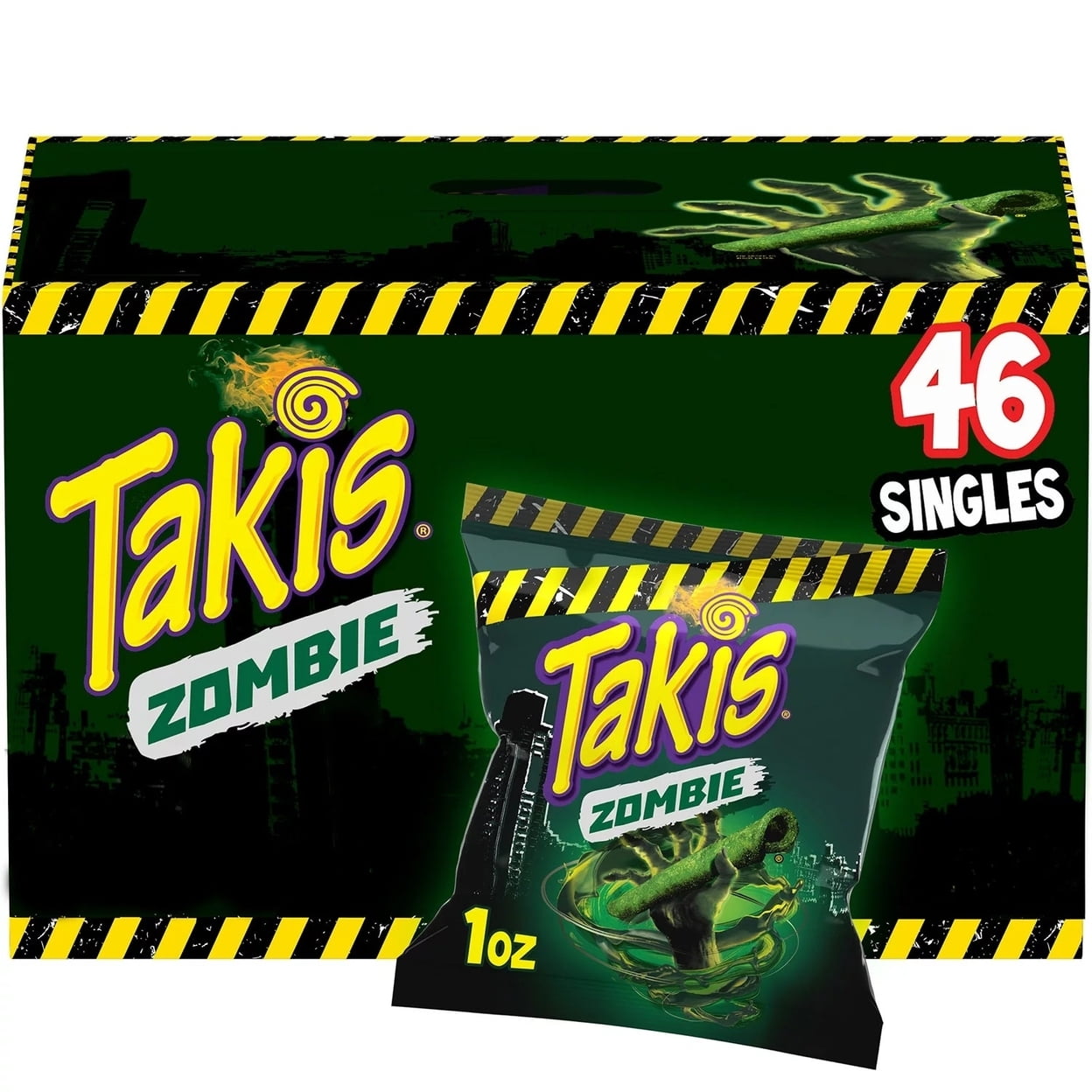 Takis Zombie Tortilla Chips, 1 Ounce (46 Pack)