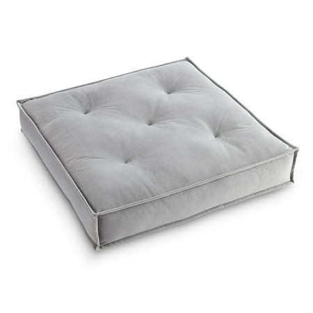 Tempo Victoria Velvet 24 Inch Decorative Floor Pillow Walmart Com