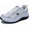 thumbnail image 4 of GOOBON Men's Shoes Walking Arch Support Orthotic Sneakers Plantar Fasciitis Wide Tennis Shoes for Heel and Foot Pain Relief, 4 of 7
