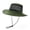 Army Green, variant on RYDCOT Cotton Summer Fedora Hat with UV Mesh Wide Brim Sun Hats for Men Women Breathable UPF 50+ Sun Protection Cap for Fishing Hiking Black
