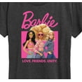 thumbnail image 3 of Barbie - Love Friends Unity - Women's Short Sleeve Graphic T-Shirt, 3 of 5