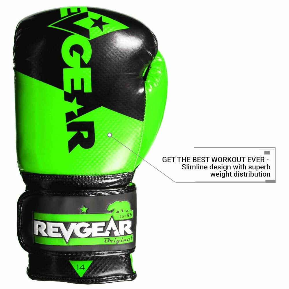 Pinnacle P4 Boxing Glove - Lime/Black