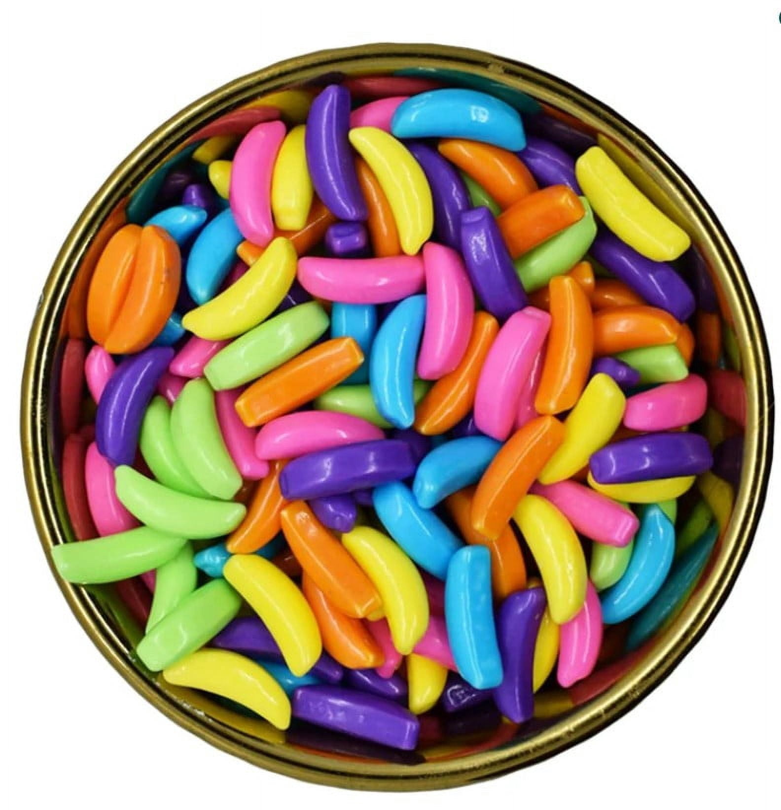 FirstChoiceCandy Silly Banana Heads Classic Hard Candy (Assorted Rainbow, 5 Pound)