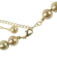 thumbnail image 3 of Classic Iridescent Champagne Glass Pearl Strand Necklace - Elegant Fashion Jewelry Necklace, 3 of 6