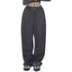 thumbnail image 1 of Pantalones informales de otoño con cordón y pierna ancha para mujer - Mezcla de poliéster y spandex, tallas S-XXL, aptos para deporte/ocio, tallaje normal, 1 of 4