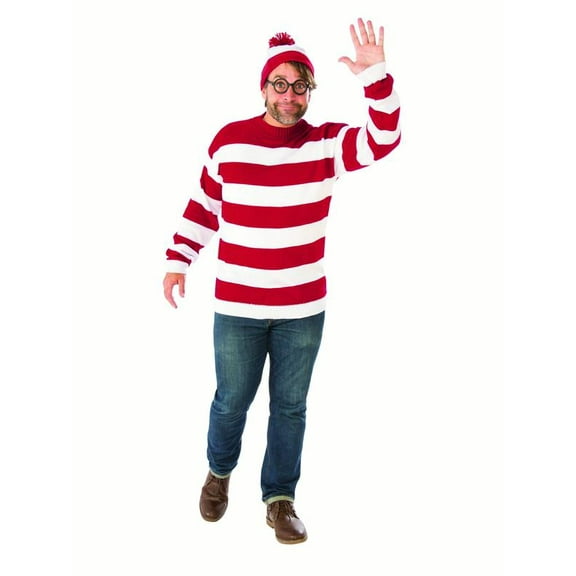 Where's Waldo Plus Size Adult Costume