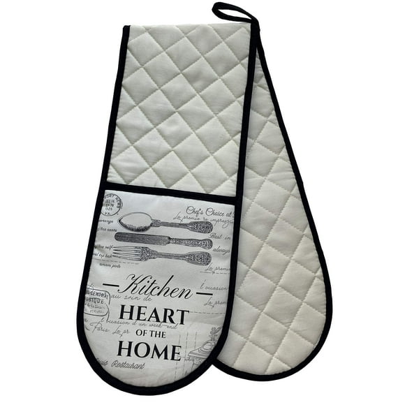 Grevy Cotton Double Oven Mitts Heart of The Home